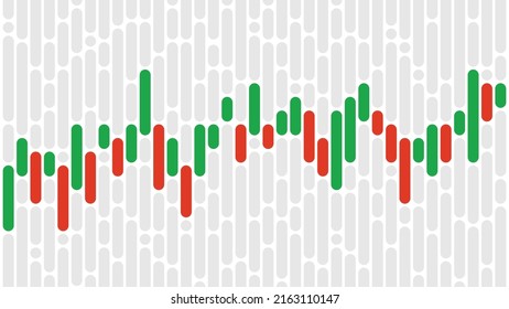 Candlestick data analytics vector illustrations