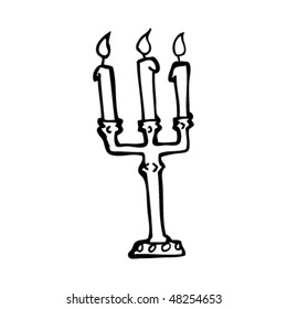 candlestick drawing