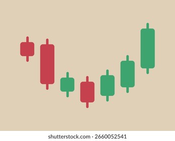 Ícone de castiçal. Ilustração vetorial colorida.