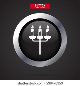 Candlestick icon design