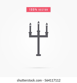 Candlestick icon design