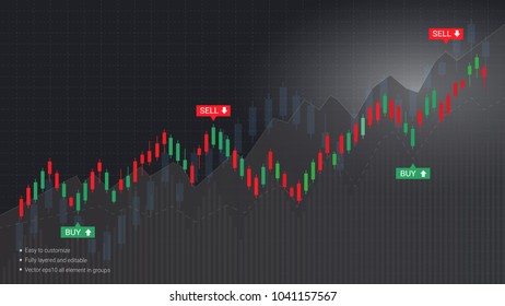 Candlestick patterns is a style of financial chart, Suitable for forex stock market investment trading concept and used to describe price movements of a security, derivative, or currency. 