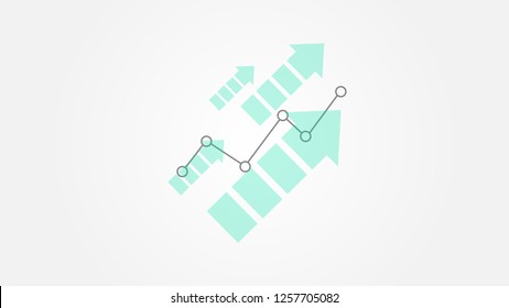 Candlestick stock exchange background vector.