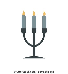 Candlestick vector simple isolated symbol