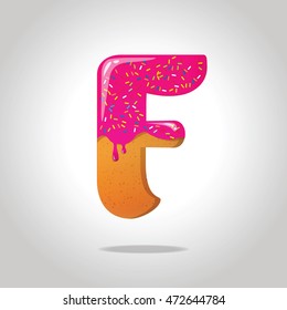 Candy Alphabet Letter F Stock Vector (Royalty Free) 472644784 ...