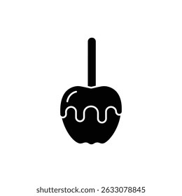 Candy Apple with Dripping Coating for Sweet Treats Decor