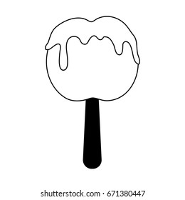 candy apple icon image 