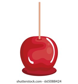 Candy Apple Isolated Icon