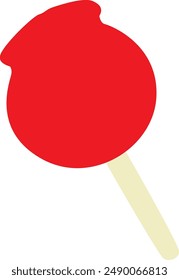 Candy of apple Only painted