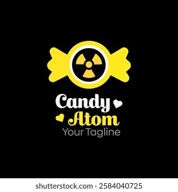 Candy Atom Logo Design Template. Good for Business, Agency, Community and Organization