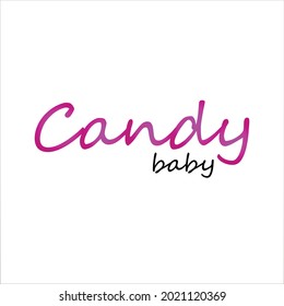 Candy Baby T-Shirt Print Work