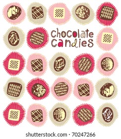 candy background