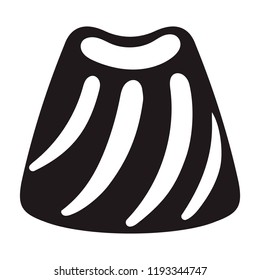 Candy bonbon icon. Simple illustration of candy bonbon vector icon for web design isolated on white background