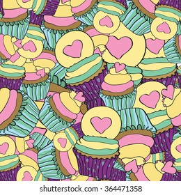  candy and cakes pattern