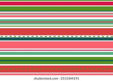 Candy cane background red and green horizontal stripes background