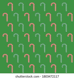 Candy cane background with ribbon for christmas2