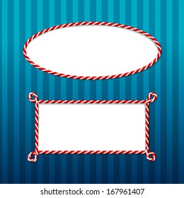 candy cane borders set 3