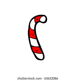 candy cane cartoon