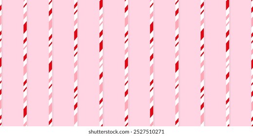 Candy Zuckerrohr Weihnachten Hintergrund, Pfefferminz diagonalen Streifen drucken nahtloses Muster