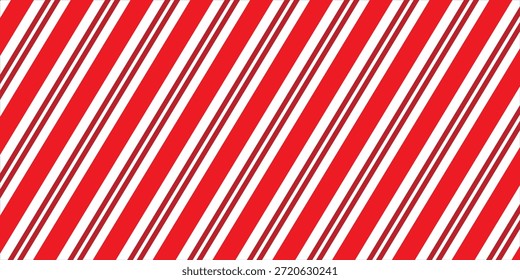 Candy Zuckerrohr Weihnachten Hintergrund, Pfefferminz diagonalen Streifen drucken nahtloses Muster