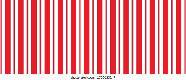 Candy cane Christmas background, peppermint diagonal stripes print seamless pattern