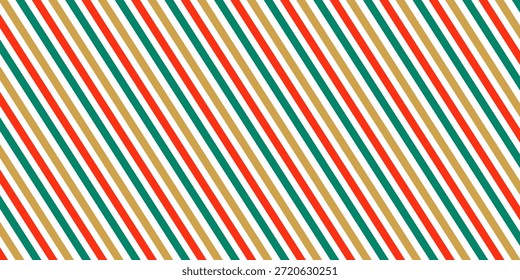 Candy Zuckerrohr Weihnachten Hintergrund, Pfefferminz diagonalen Streifen drucken nahtlose Muster. Nahtloses Bonbon-Streifenmuster mit diagonalen roten und weißen Linien. Rohrmuster mit Pfefferminzstruktur