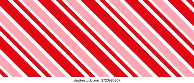 Candy Zuckerrohr Weihnachten Hintergrund, Pfefferminz diagonalen Streifen drucken nahtloses Muster

