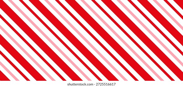 Candy Zuckerrohr Weihnachten Hintergrund, Pfefferminz diagonalen Streifen drucken nahtloses Muster