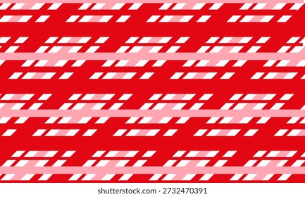 Candy cane Christmas background, peppermint diagonal stripes print seamless pattern. Modern Creative trendy design