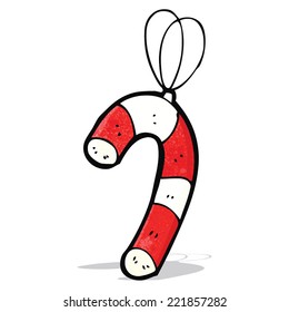 candy cane christmas decoration
