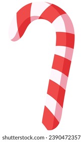 caramelo de caramelo caramelo diseño plano ilustración vector aislado en fondo blanco.