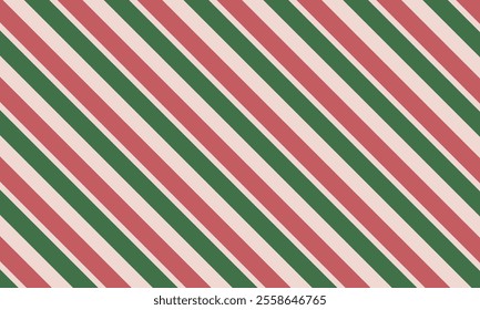 Candy cane Christmas ornaments background Christmas paper