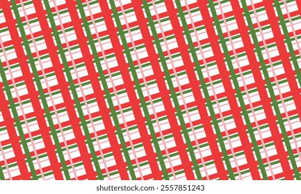 Candy cane Christmas pattern background vector illustration. Candy cane stripe pattern.