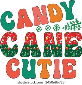 candy cane cutie Sublimation Design Lover