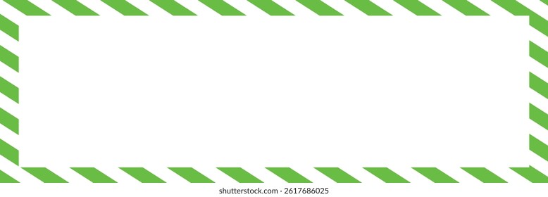 Candy cane frames on white background. Christmas and New Year candy frame. Holiday  border. flat style. Vector Illustration .EPS 10 .