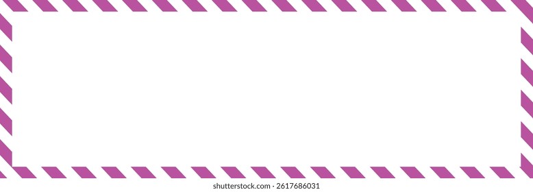 Candy cane frames on white background. Christmas and New Year candy frame. Holiday  border. flat style. Vector Illustration .EPS 10 .