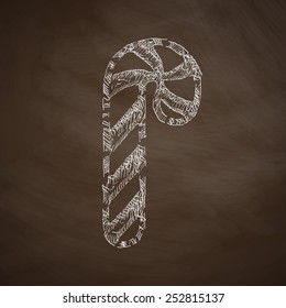 candy cane icon