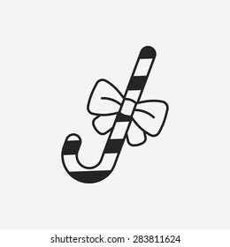 candy cane icon