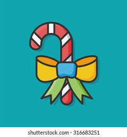 candy cane icon