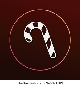 candy cane icon