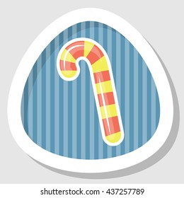 Candy cane icon