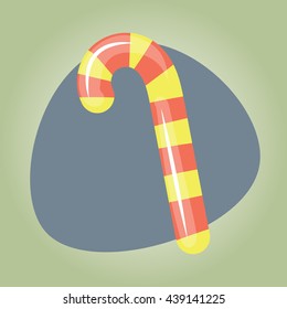 Candy cane icon