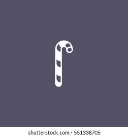 Candy cane icon