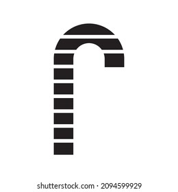 Zuckerrohrsymbol oder Logo einzeln auf Zeichen, Vektorgrafik - hochwertige Vektorsymbole in schwarzem Stil

