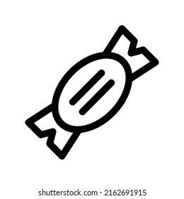 candy cane icon or logo isolated sign symbol vector illustration - high quality black style vector icons
