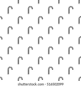Candy cane pattern. Simple illustration of candy cane vector pattern for web