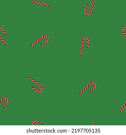 candy cane seamless pattern red candy cane with green background christmas gift wraping pattern