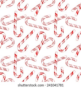 Candy cane seamless vector