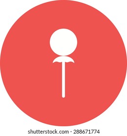 Candy, cane, stick icon vector image. Can also be used for sweets and confectionery. Suitable for use on web apps, mobile apps and print media.