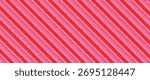 Candy Cane Stripes Seamless Pattern - Diagonal candy cane stripes repeating pattern design
